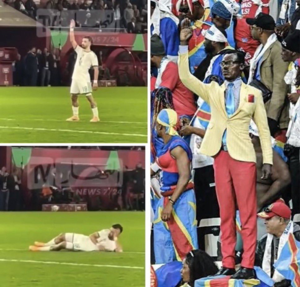 Footballdayy10's tweet image. #Décla 🎙️: Mohamed Amoura 🇩🇿:

« Je n’étais pas au courant de ce que représentait la personne ou le symbole.
Je respecte le Congo 🇨🇩 et son équipe.

Je leur souhaite le meilleur et j’espère qu’ils se qualifieront en coupe du monde !

J’ai simplement voulu chambrer dans un esprit…