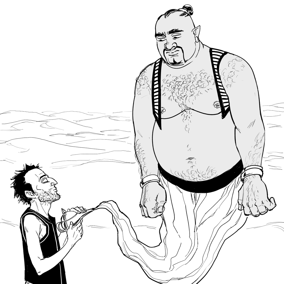 Patreon request: 
Modern genie expectations 