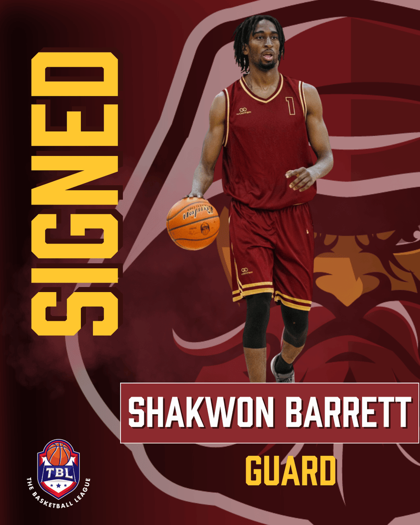 👉  Welcome a new face to the Rogues. Former NBLC Rookie of the Year Shakwon Barrett 🔥 

From Toronto, Ontario, Shakwon has spent the summer and fall lighting up the scoreboard in Canada 3v3 basketball and spent last season with coach Doug Partridge as a part of the Halifax