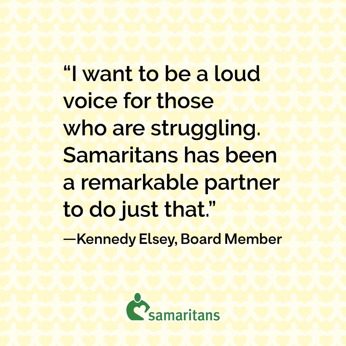 Samaritans, Inc. tweet media