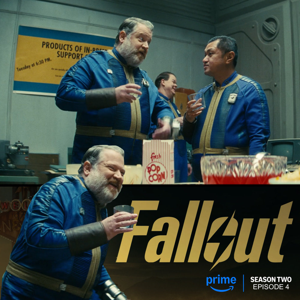 Catch me now on Fallout, s2 ep4: The Demon In The Snow. 🍿🤓