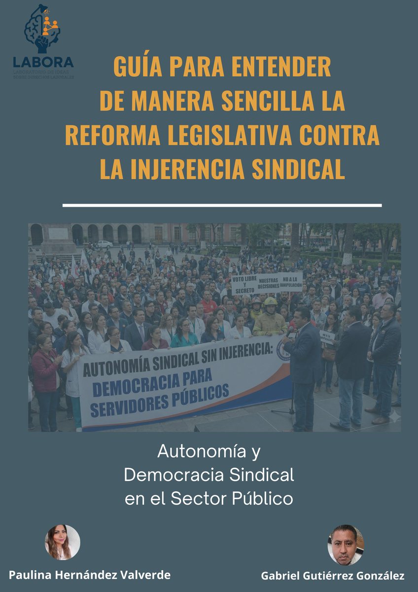 ¿Quieres entender de manera sencilla la reforma contra la Injerencia Sindical, y que hacer en caso de que esta ocurra?. Lee nuestra guía 👉fedessp.org/cuadernillos-d…
<a href="/PatrocinioDL/">FEDESSP TAMAULIPAS</a>  <a href="/FEDESSPSONORA/">Rafael Coronado Acu</a> <a href="/mariogomezgg/">Mario  Gómez</a>