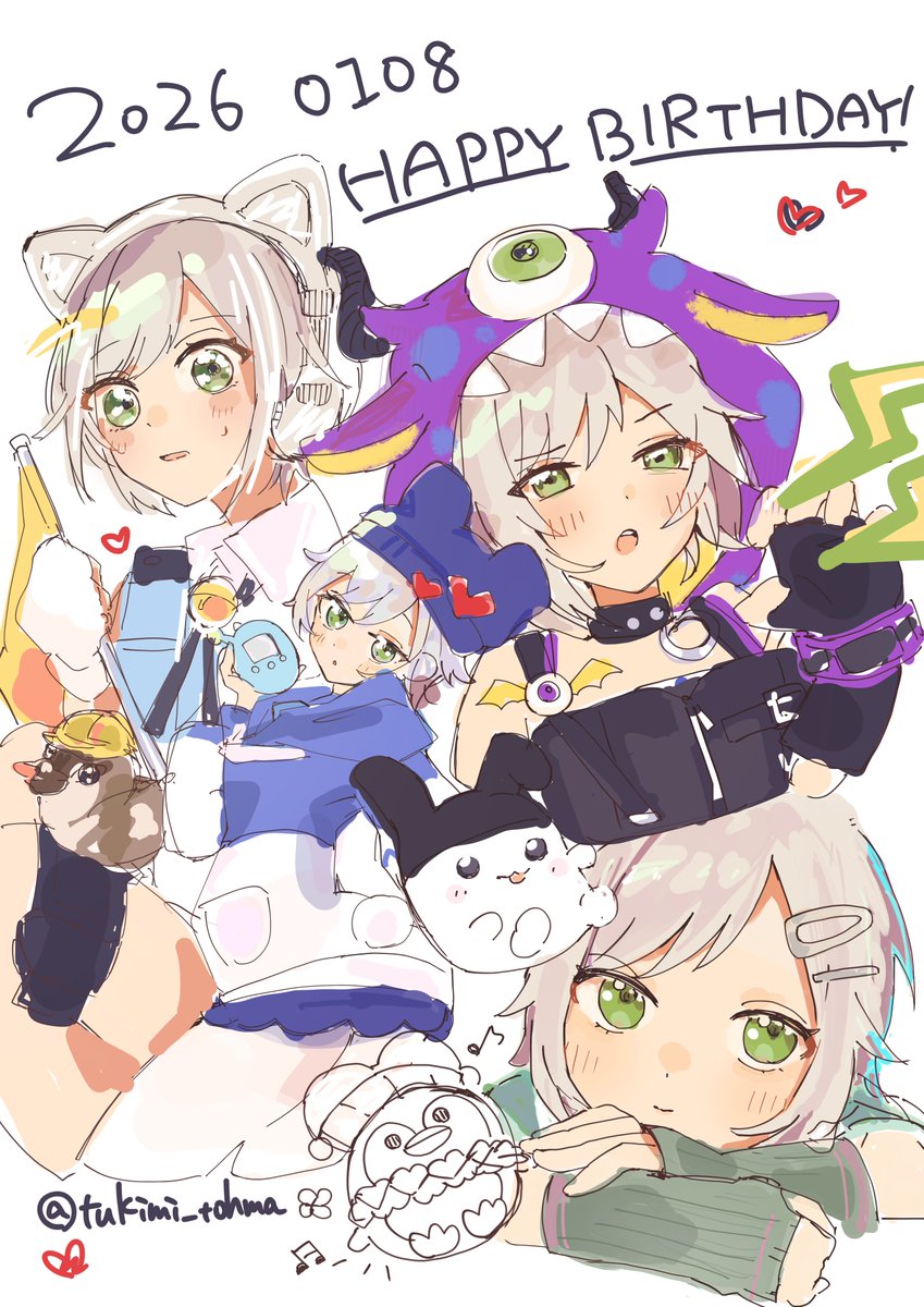 tukimi_tohma's tweet image. #日野森志歩誕生祭2026 #prsk_FA 

 しぃちゃん！ずっと大好きだよー！！