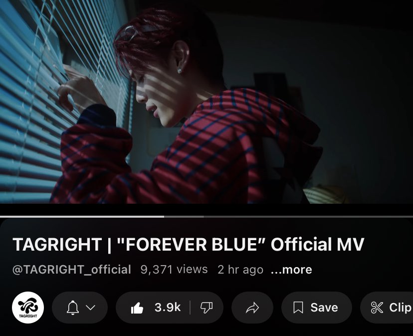 ‼️“FOREVER BLUE” MV is OUT‼️ 

We kindly ask you to write a lot of comments and engage with the video🙇‍♀️

🔗: youtu.be/wdjvGPvLoBM

#TAGRIGHT #TAGRIGHT_FOREVERBLUE #KAIRI #카이리 #カイリ #今井魁里
<a href="/Kaix02tym/">KAIRI</a>
