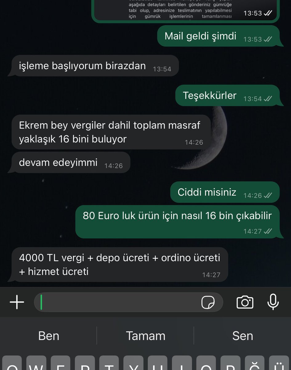Basit usül gümrük beyannamesinin kaldırılmasını ne yazık ki büyük haber siteleri bile anlamamışlar. Bu vatandaş için bir felaket! 80 Eur'luk bir ürün için gümrük işlemleri o da tam 1 yıl önce 18bin TL tutuyordu!! En küçük ürün için 10-15bin TL vermeyi normal bir şey sayanın aklı