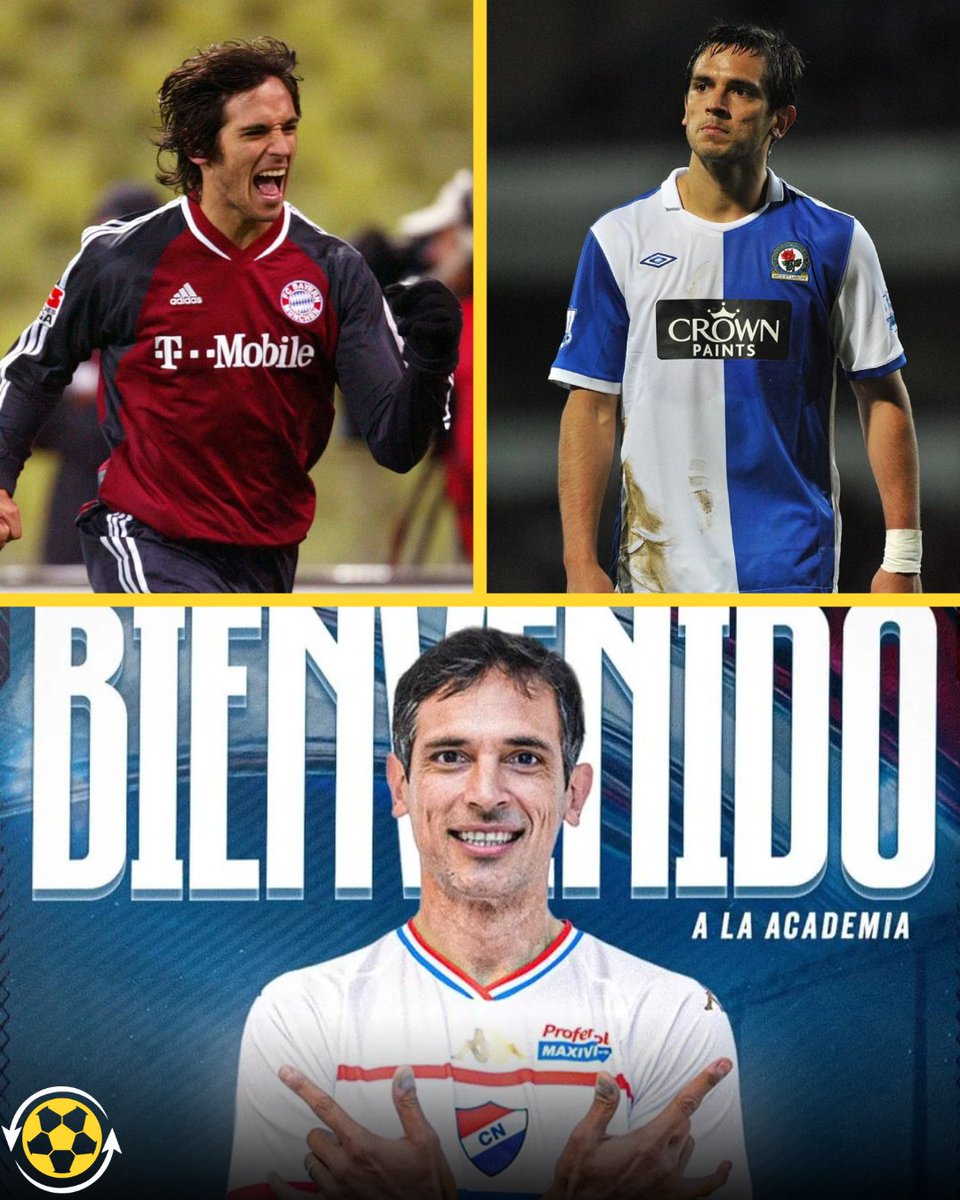 DeadlineDayLive's tweet image. 📝 𝗗𝗘𝗔𝗟 𝗗𝗢𝗡𝗘: Roque Santa Cruz, Paraguay’s all-time leading goalscorer and a true icon of the game, enjoyed spells at Bayern Munich, Manchester City, Real Betis and Málaga during a storied European career.

Now 44 years old and in his 28th season as a professional, Santa…
