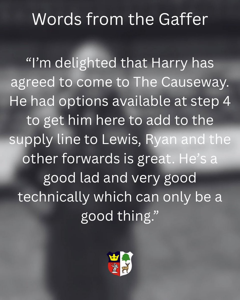 Cinderford_Town's tweet image. We’ve had someone returning and now here’s someone new for The Causeway to get behind …🥁🥁

Welcome Harry Leeson 🤩

#TheForesters || #CTFC 🖤🤍