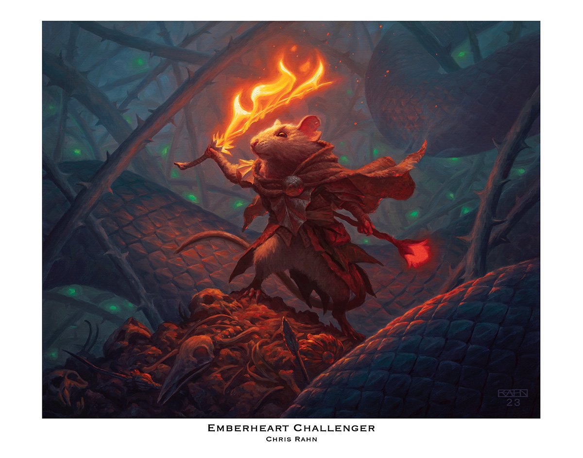 youtu.be/ESA-8u2bFK4

Ho Ho Ho Merry Christmas. Chris Rahn stopped by to leave this little package under our tree. Enjoy.

#MTG #fantasyart #mice #merrychristmas