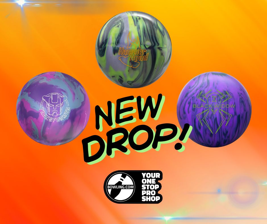🔥 NEW DROP ALERT at Bowling.com! 🎳🔥 The lanes are calling—and these brand-new releases:
🕷️ Hammer Black Widow 3.0 Dynasty
🦈 Hammer Hammerhead Pearl
⚡ Roto Grip Transformer
👉 Shop the latest releases now! buff.ly/LDMUM2t