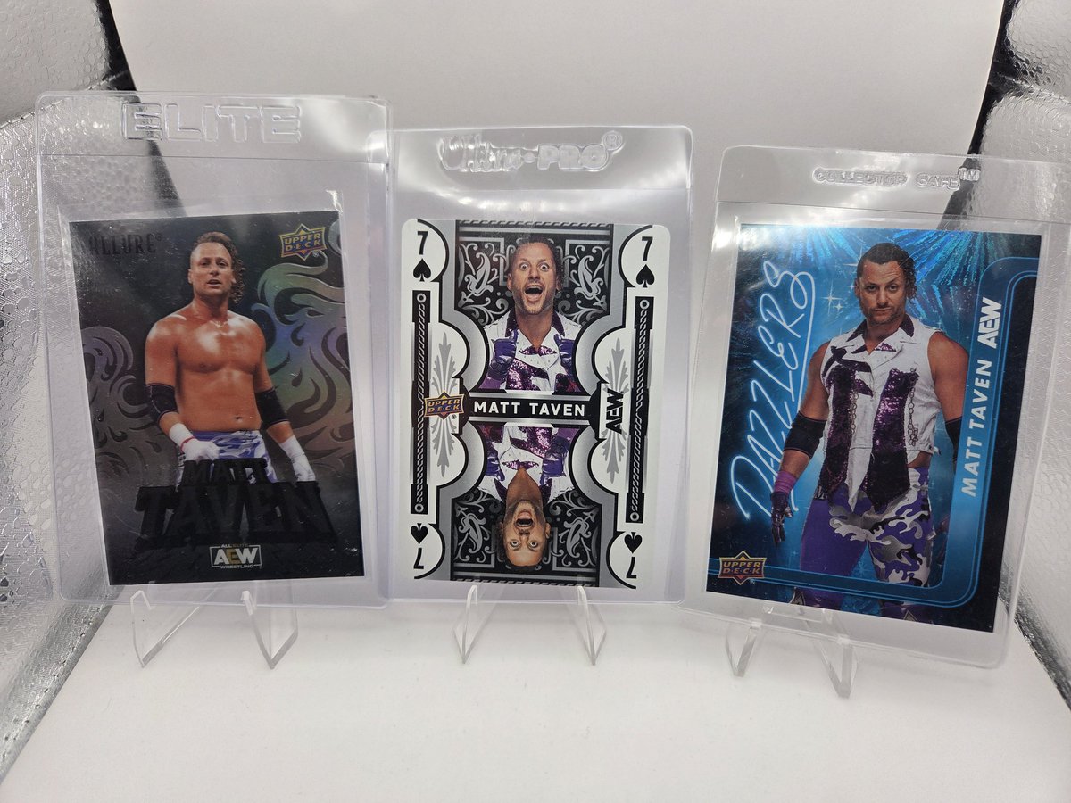 It's Wednesday,  you know what that means.. #wrestlingcardwednesday 
My son asked to do today's submission.  He chose his favorite <a href="/MattTaven/">ᴛʜᴇ ᴛʀᴇɴᴅ MʌTT TʌVEN</a>.  Matt we love ya buddy.  OGK 4 Life!!!