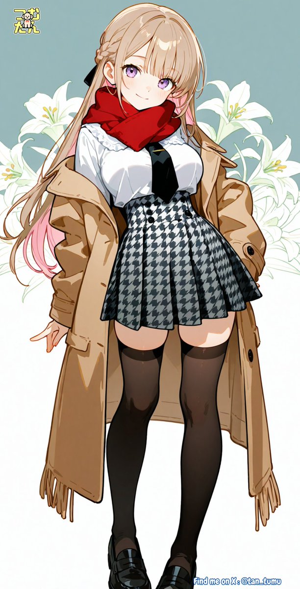 💡衣装プロンプト公開中

おはようございます☀️
1/8、木曜日。
そろそろ1週間の疲れがじわっと出てくる頃ですね

今日はペースを落としすぎず、
でも無理もしすぎず
落ち着いた気持ちで一日を進めていきましょう☺️

今日は、
冬のきちんと感を意識したクラシカルなコーデを生成しました🧥