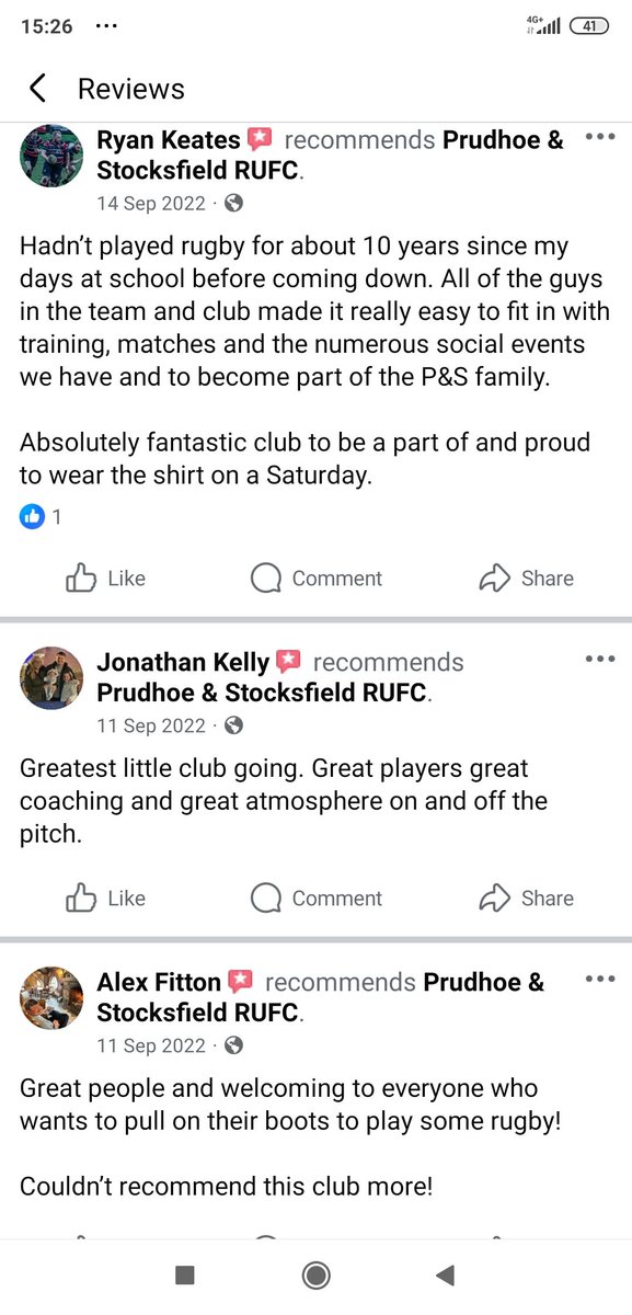 Happy New Year. Prudhoe &amp; Stocksfield RUFC are still desperately short of players and are looking to recruit. Players of all abilities are welcome so if you are looking for a new challenge for the new year this could be it.

Please share if you can.

<a href="/RFUNorthClubSup/">RFU North Club Support 🌈</a>