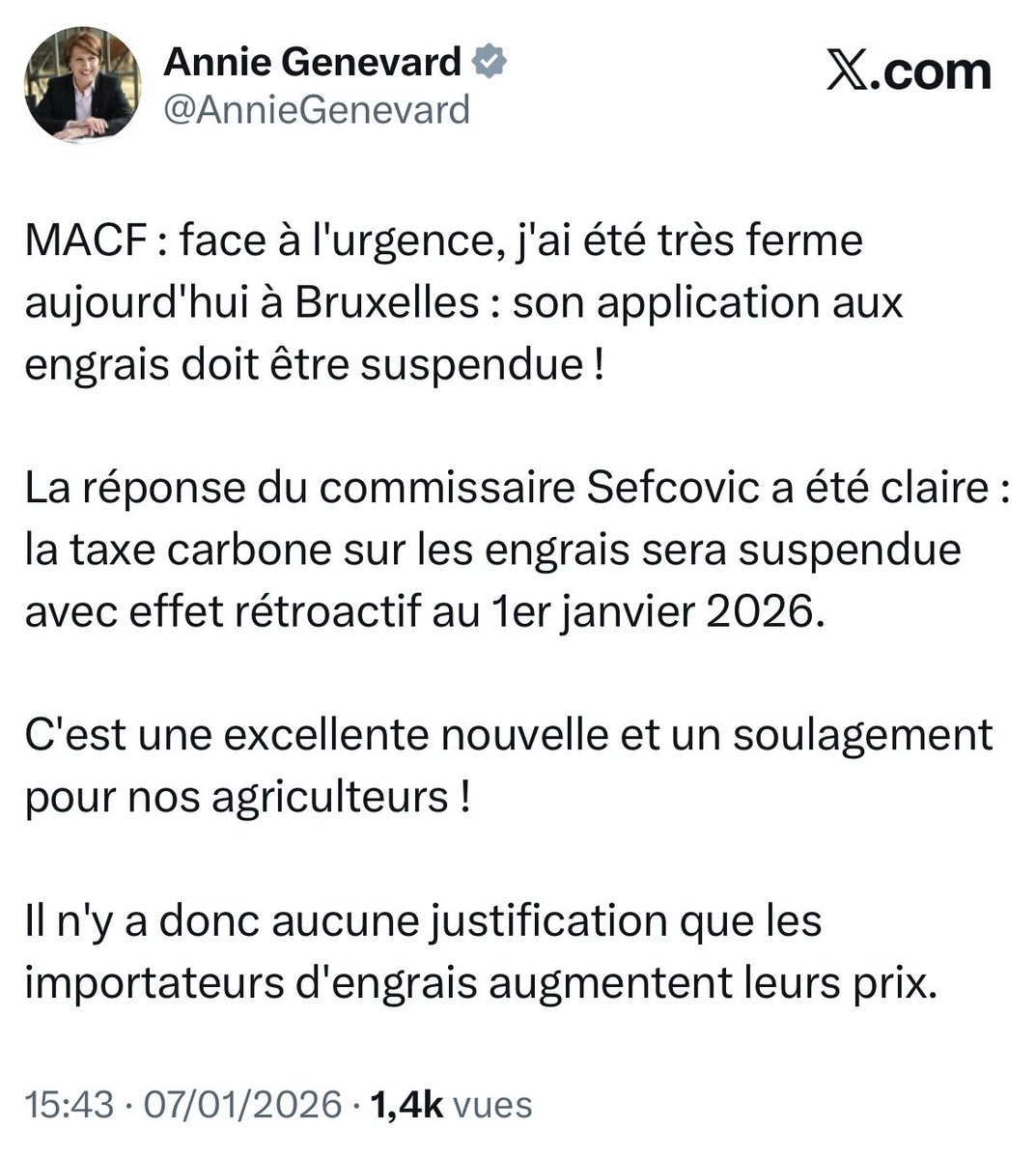 gdefournas's tweet image. Bonjour @AnnieGenevard. En une demi-heure, votre annonce passe au conditionnel.

Vous vous moquez de qui ?