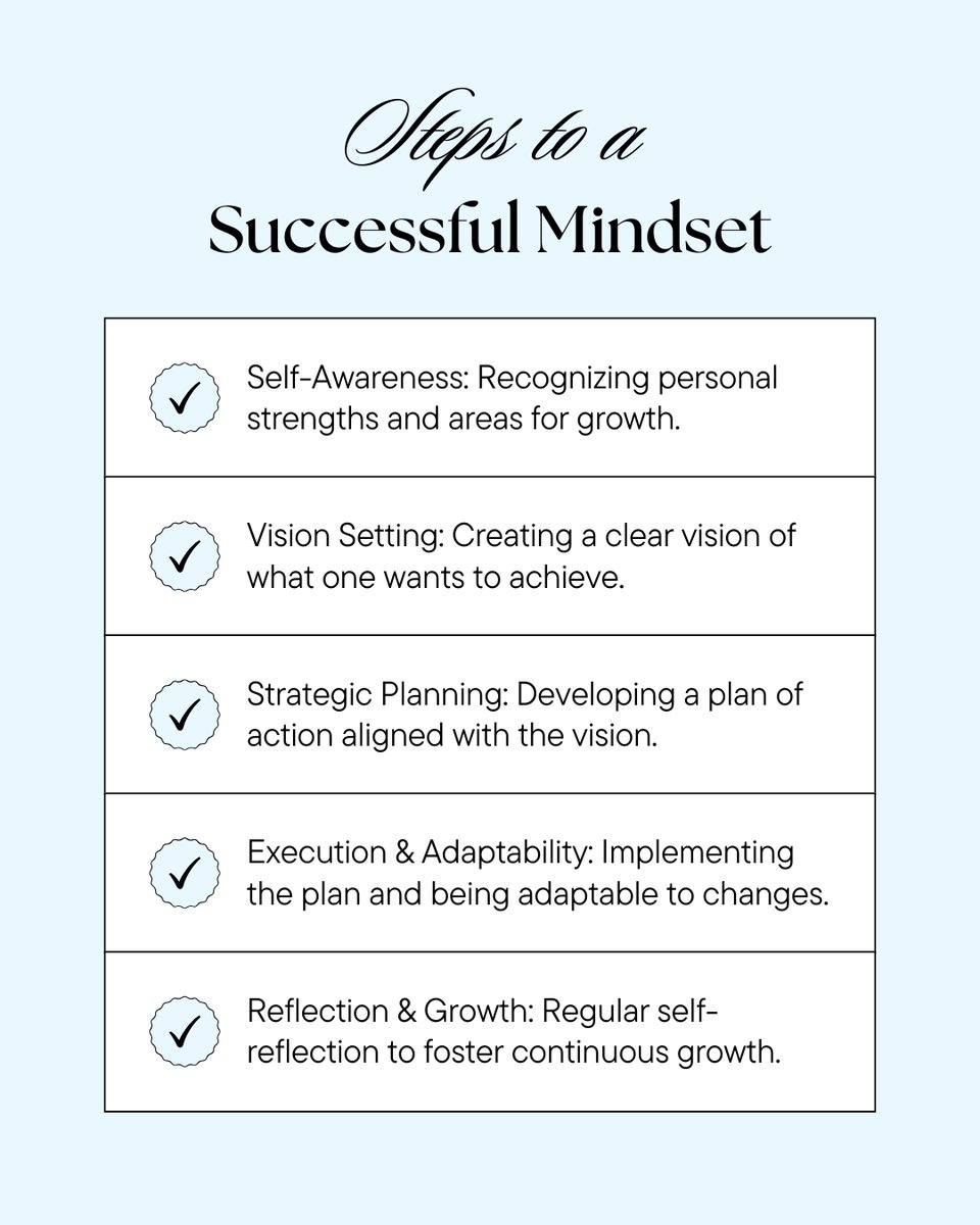 yobtcali's tweet image. It takes work to always have success on your mind. Here are some tips to always stay in that mindset.