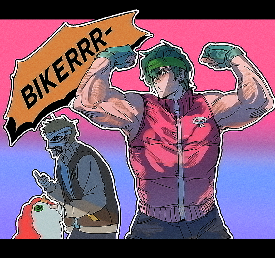 Gaeng_Back's tweet image. #hotlinemiami