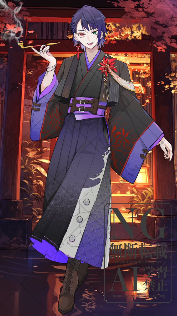 改めまして、約一年半ぶりとなる新衣装お仕立てして頂きました！
今回も変わらず如月 香花さん(<a href="/kisaragi1823/">如月 香花</a>) にお仕立て頂きました！
和装デザインから髪型差分お仕立てまで！いつもいつもありがとうございます！
12/25に香花さんの漫画の六法推理の最新話も上がってるからチェックしてください！