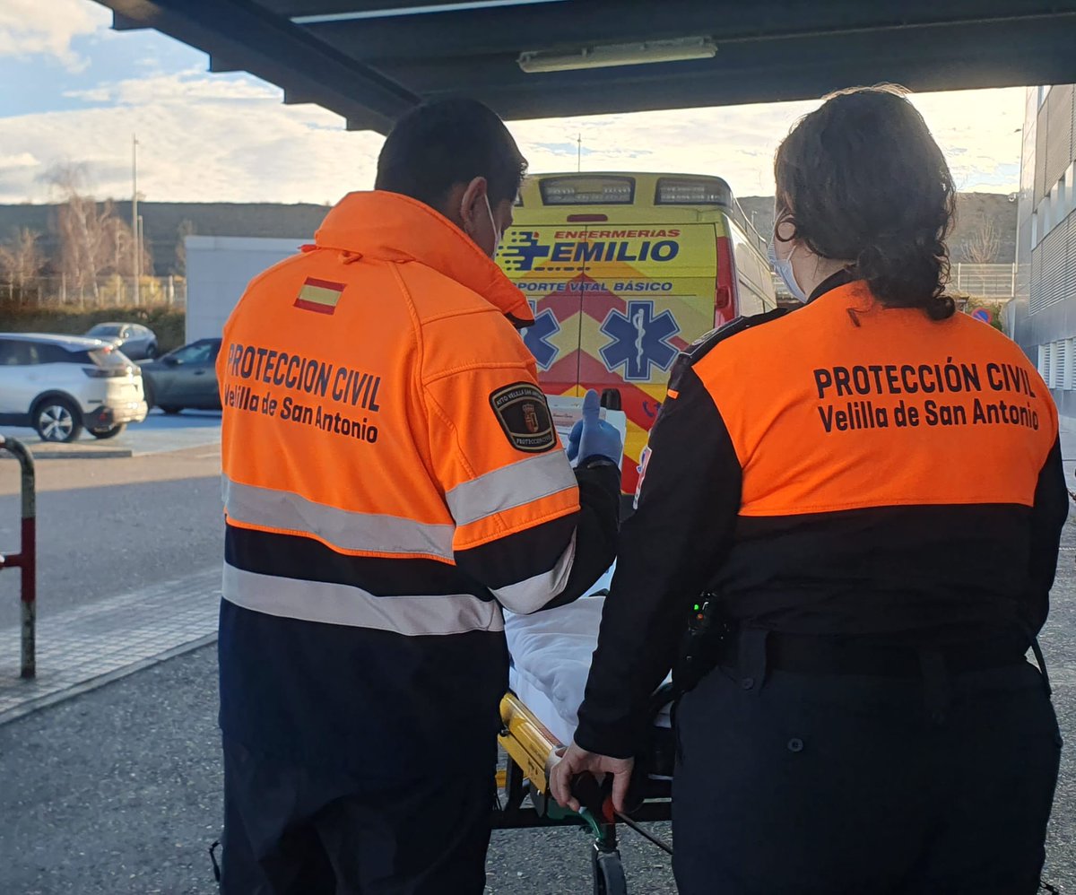 Nos activa #SUMMA112 por mujer de 95 años.
Trasladamos al Hospital del Henares.