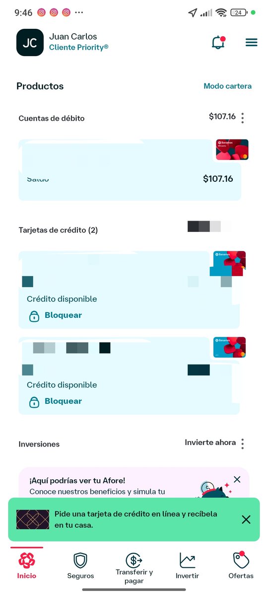 juansartillo's tweet photo. @banamex 9:47 sigue apareciendo lo mismo https://t.co/W4oc81ZHMx