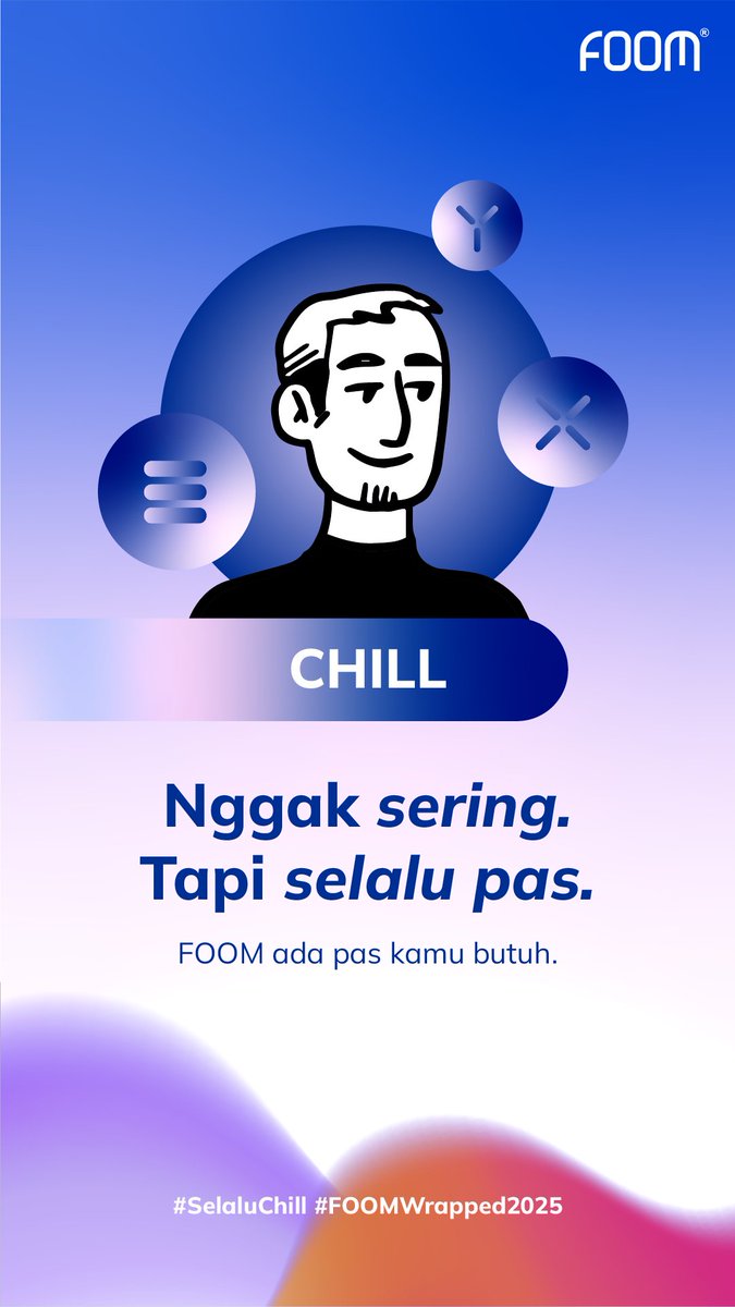 Banyak momen bareng FOOM di 2025 yang sederhana namun semua nya ngena #FOOMWrapped