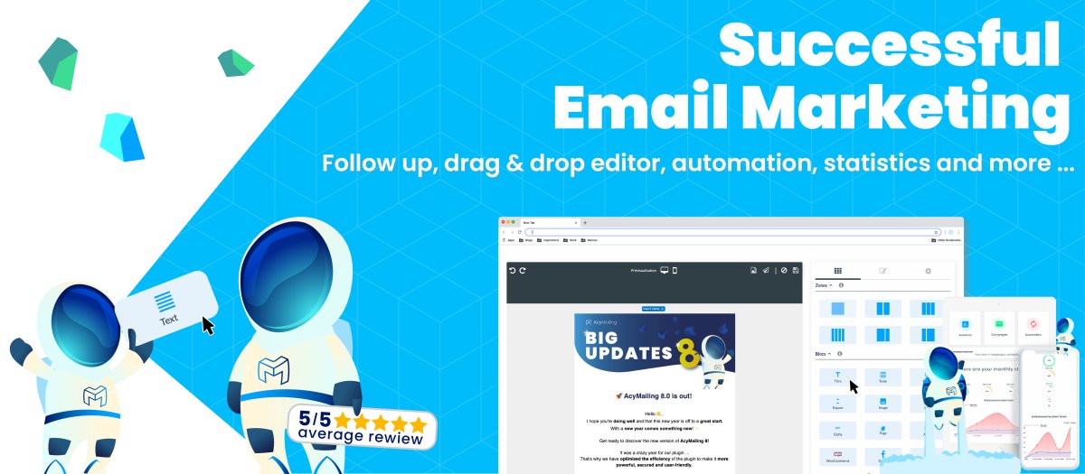 Aktualizovaný český překlad pro rozšíření AcyMailing 10.7.0, sloužícího k rozesílání newsletterů a e-mailového marketingu pro Joomla a Wordpress.

bongovo.cz/ke-stazeni/263…

<a href="/Bongovo/">Bongovo!</a> @AcyMailingoff #AcyMailing