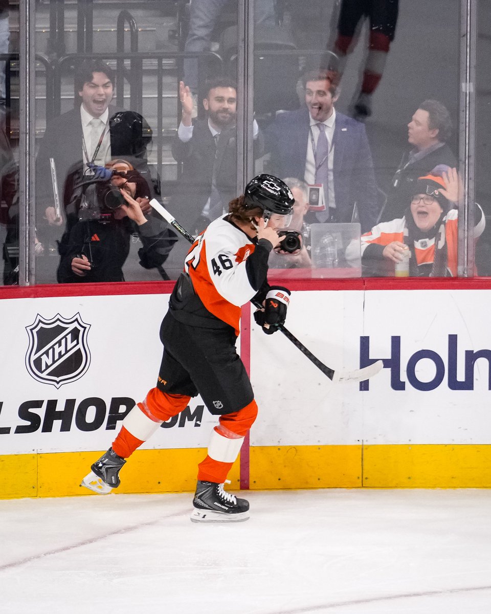 NHLFlyers's tweet photo. Sorry. The old Trevor can't come to the phone right now. https://t.co/T658jUI3Jr