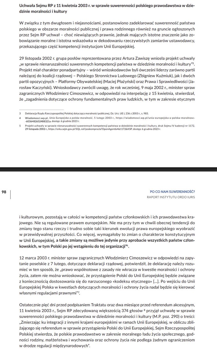 🟠<a href="/EpiskopatNews/">EpiskopatNews</a>: 🇪🇺UE nie ma prawa narzucać państwom członkowskim aborcyjnego dzieciobójstwa!
🟠🇵🇱Sejm wykluczył taką możliwość już uchwałą z 2003.
🟠Instytut <a href="/OrdoIuris/">Instytut Ordo Iuris</a> przekazywał europosłom memorandum wzywające do odrzucenia inicjatywy.
🟠Czytaj: ordoiuris.pl/informacje-pra…

W