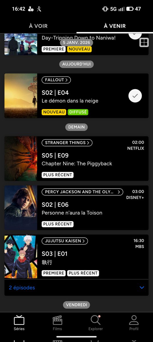 LucasRohr8's tweet photo. Attendez il y a vraiment un épisode 9 qui va sortir demain ? C'est sur l'application TV Time, je sais pas si c'est un bug ou quoi mais c'est la https://t.co/uVs4QKimyw