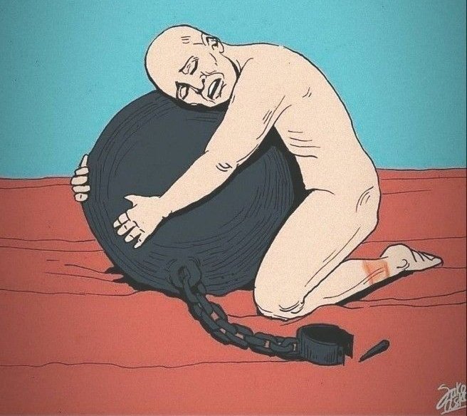 ...
سخت است آزاد کردن نادان هایی که زنجیرهای خود را می‌پرستند ...
#ولتر