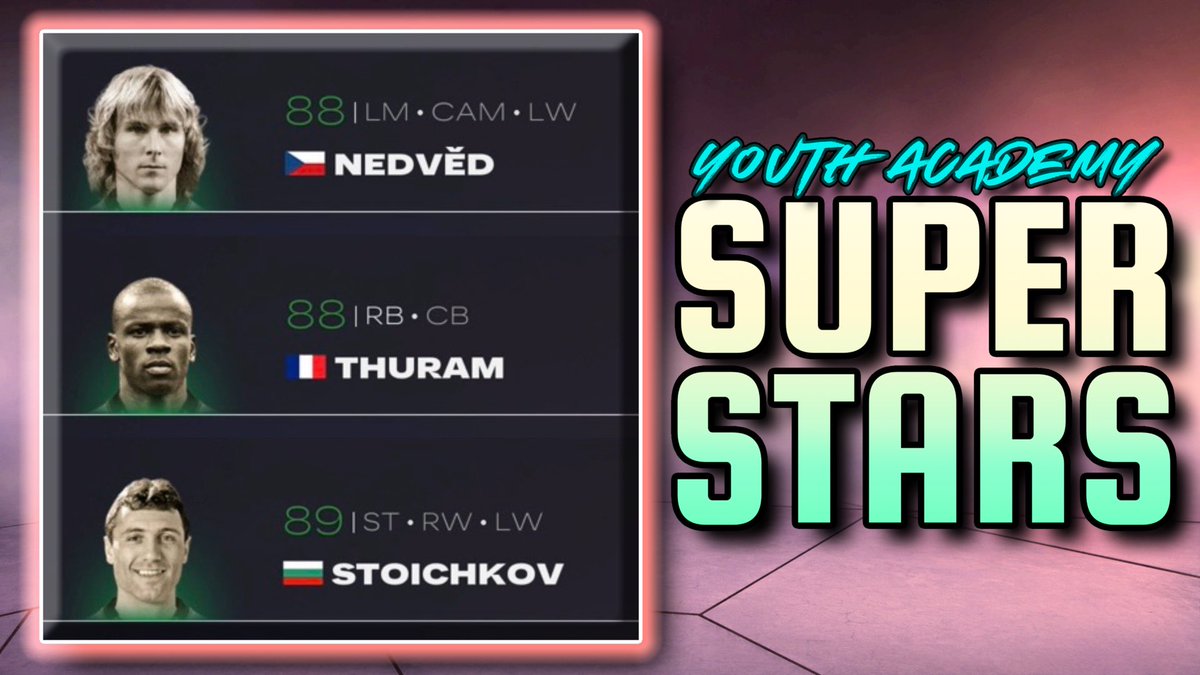 YOUTH ACADEMY:
Super Star Clones
#FC26 💎

📺 youtu.be/ZvGDA_BRP2c?si…