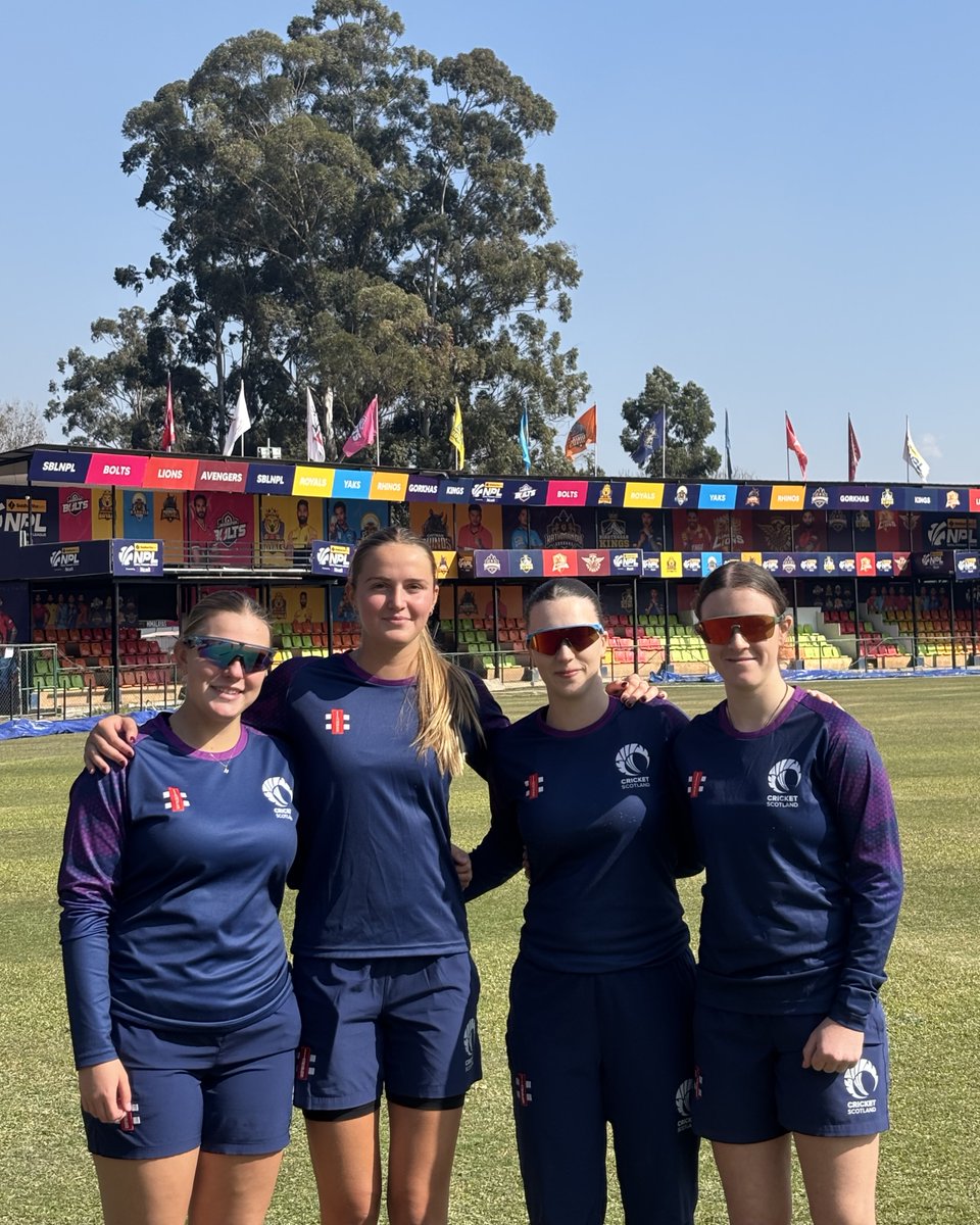 CricketScotland's tweet image. 👋 from Nepal