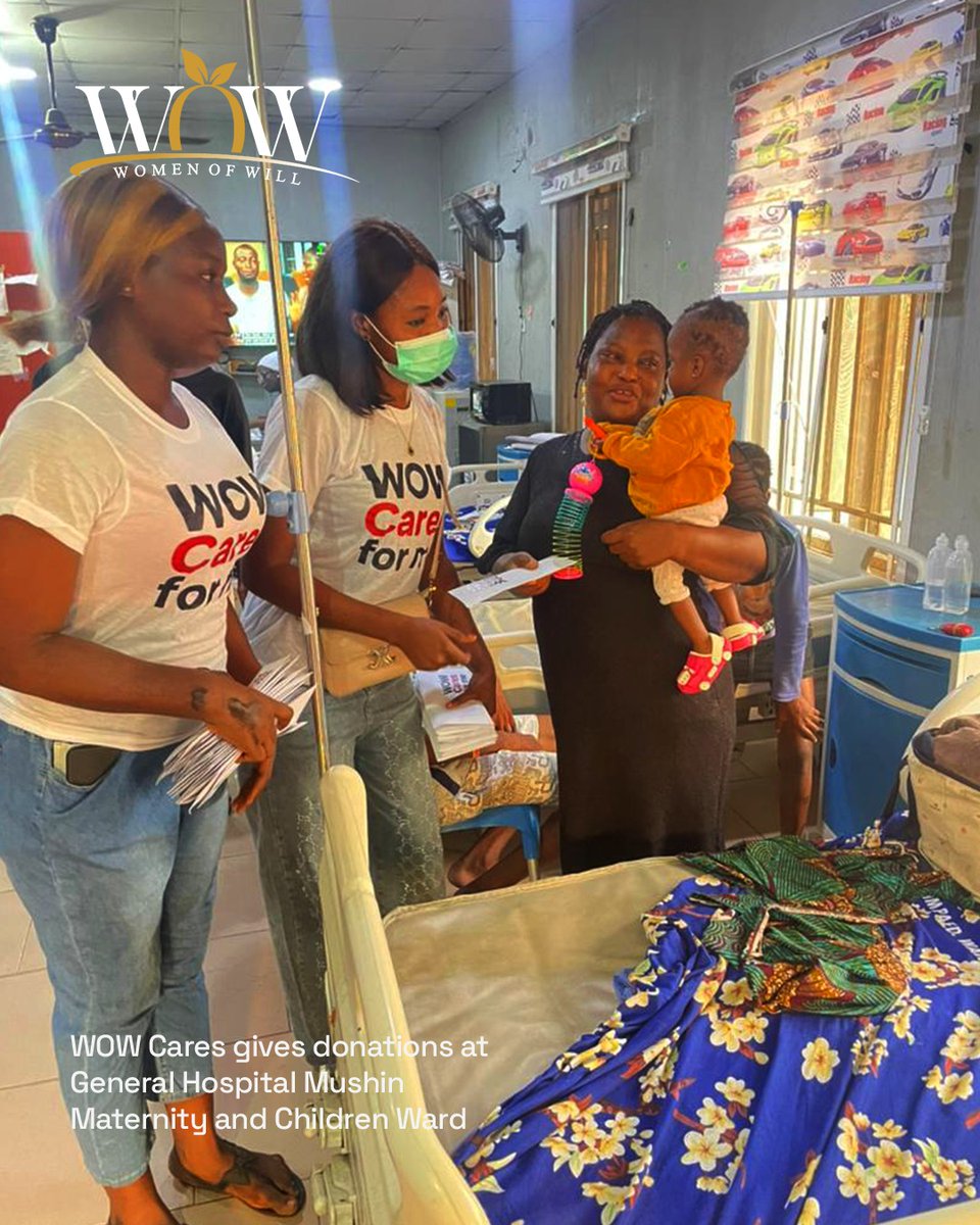 woworganisation's tweet photo. Women of Will Cares (WOW Cares), the humanitarian arm of the Women of Will Organisation, has once again demonstrated its commitment to community upliftment through a monetary donation...

Read more: 
https://t.co/ejRMRaHo0y

#womenofwill #wowcares #maternity #charity #hospital https://t.co/dPln8Lpr1n