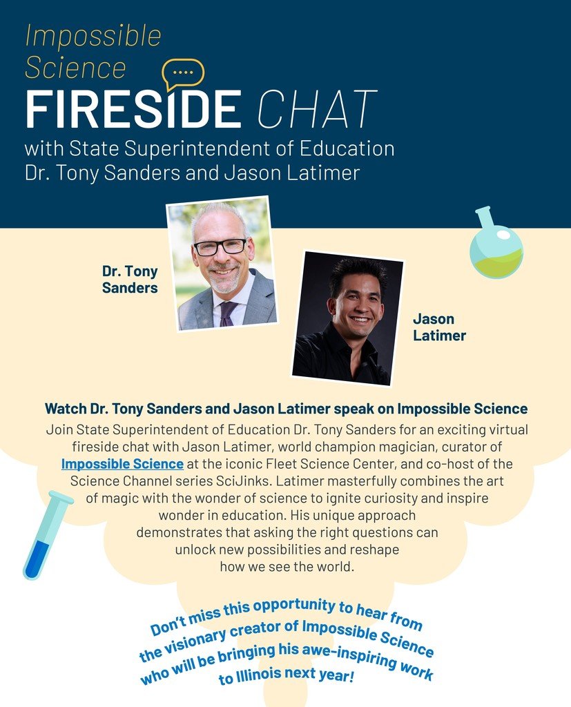 ROE_39's tweet image. Watch Dr. Tony Sanders and Jason Latimer speak on Impossible Science on  Jan. 13th at 10:30-11:30am CST
To Register:  bit.ly/452fM4S
Impossible Science:  bit.ly/3N1W82S 
#impossiblescience #isbe