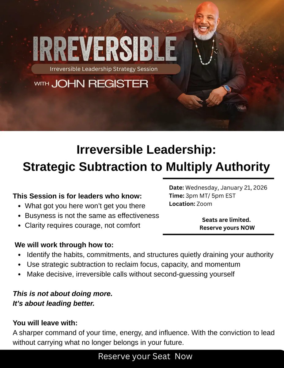 John Register, CSP™, CPAE, PLY tweet media