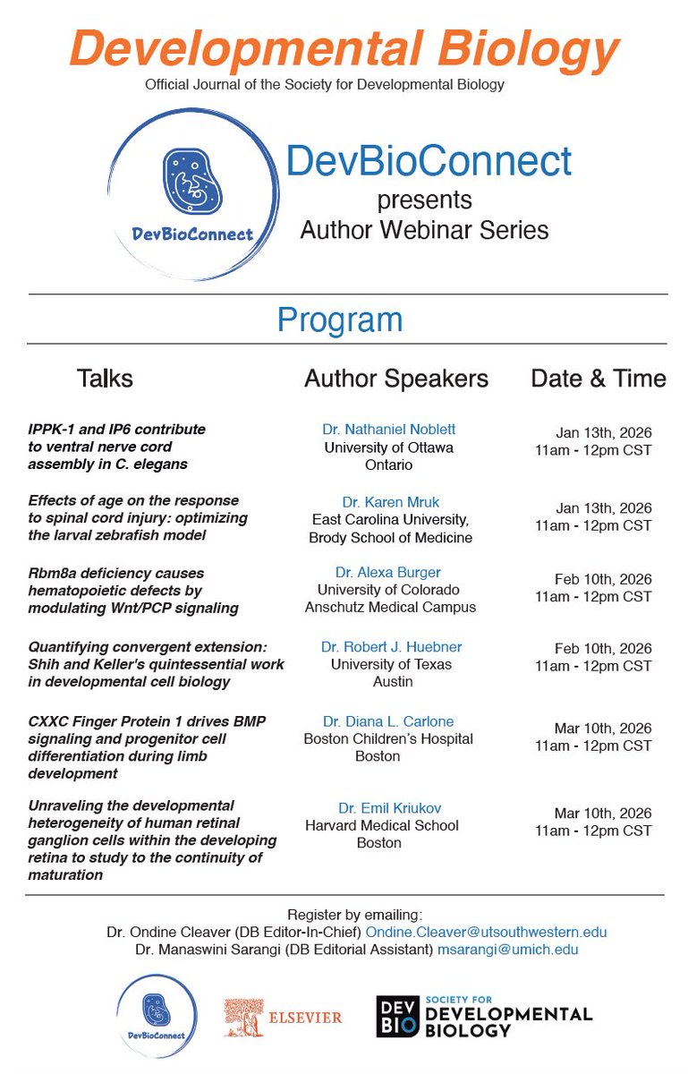 Society for Developmental Biology tweet media