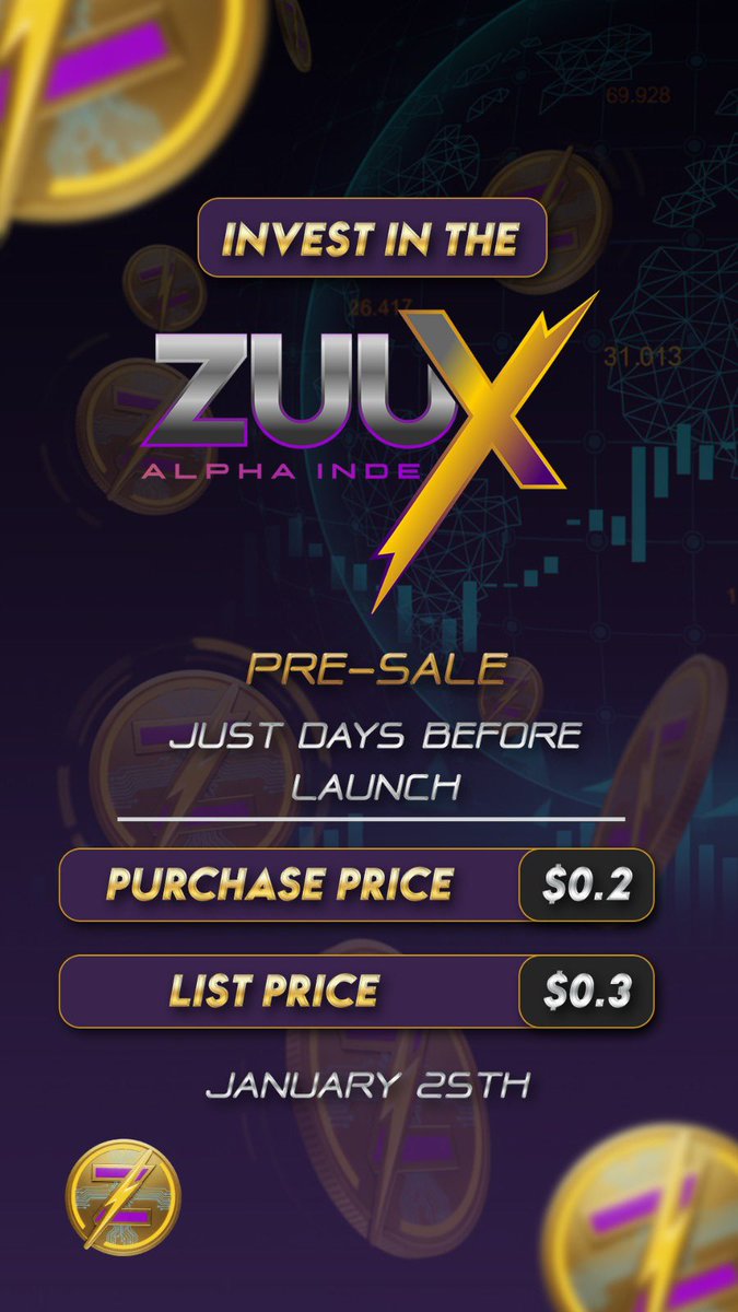 You know that there are 18 days left until the launch of <a href="/Zuuxnetwork/">ZuuX</a>

Now you can purchase your token

0.2 USD pre-sale price

0.3 USD listing price

<a href="/PancakeSwap/">PancakeSwap</a> <a href="/Uniswap/">Uniswap Labs 🦄</a>

Enter the link and connect your wallet to the <a href="/base/">Base</a> network

presalev2.zuux.network