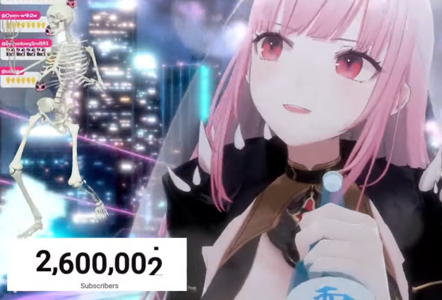 calliolive カリオペちゃん、登録者数260万人おめでとう