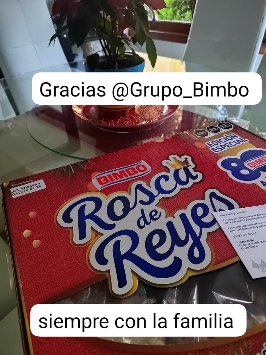 Hugoperiodistaa's tweet photo. Gracias @Grupo_Bimbo https://t.co/CeWa2pWsKB