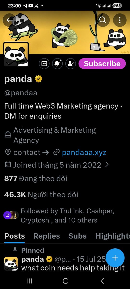 0xntdcrypto's tweet photo. @pandaa https://t.co/PlUdRB8hPt