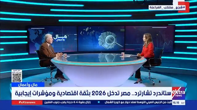 مصر تقترب من تحقيق 4.5% نمو اقتصادي وسط تدفقات استثمارية قوية.. التفاصيل مع د. فايز عز الدين رئيس الغرفة التجارية الكندية في مصر #مال_وأعمال 