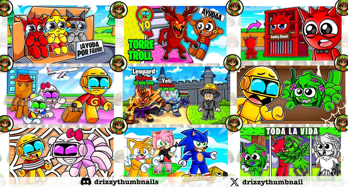 Drizzy - THUMBNAIL DESINGNER tweet media