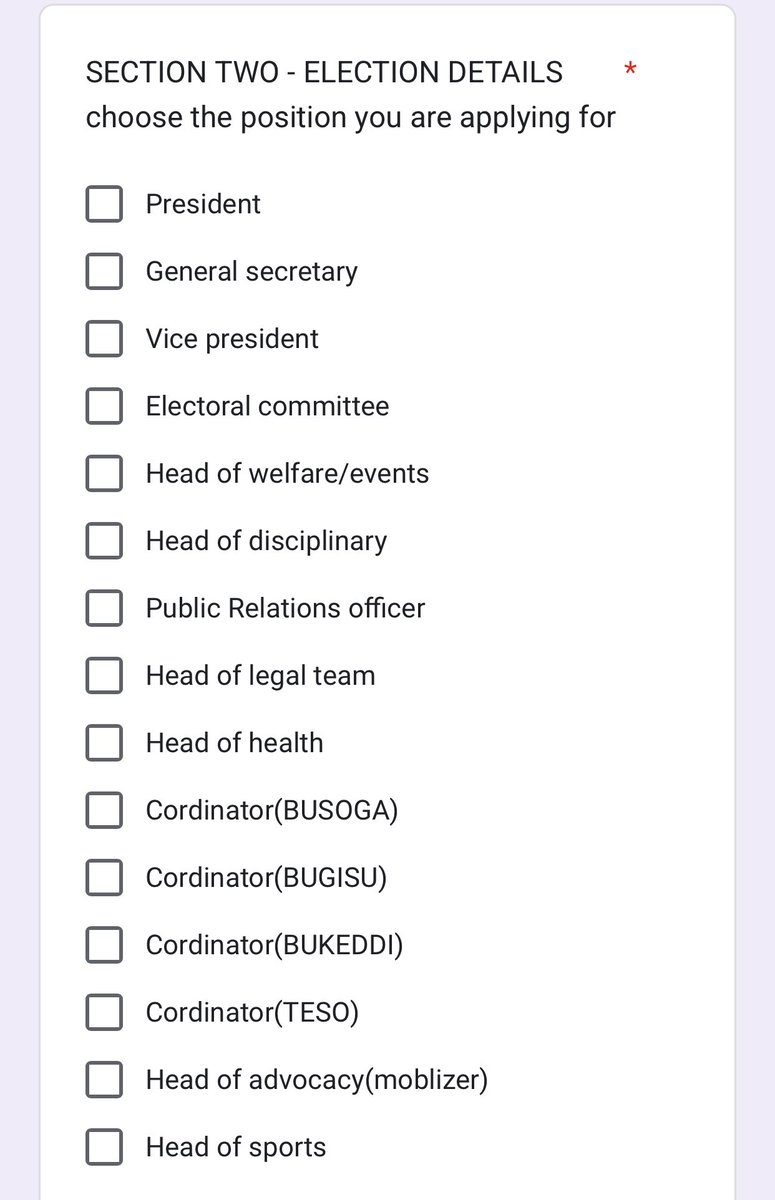 Eastern_Tweeps's tweet image. The office of the EC will be receiving application letters starting tomorrow, so as you submit your letter ensure you fill the form in this link forms.gle/8is9iwtNeQCDsv… as it appears in this post, answer clearly and submit your details.🙏

#EasternTweeps