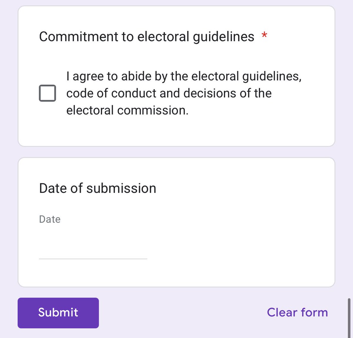 Eastern_Tweeps's tweet image. The office of the EC will be receiving application letters starting tomorrow, so as you submit your letter ensure you fill the form in this link forms.gle/8is9iwtNeQCDsv… as it appears in this post, answer clearly and submit your details.🙏

#EasternTweeps