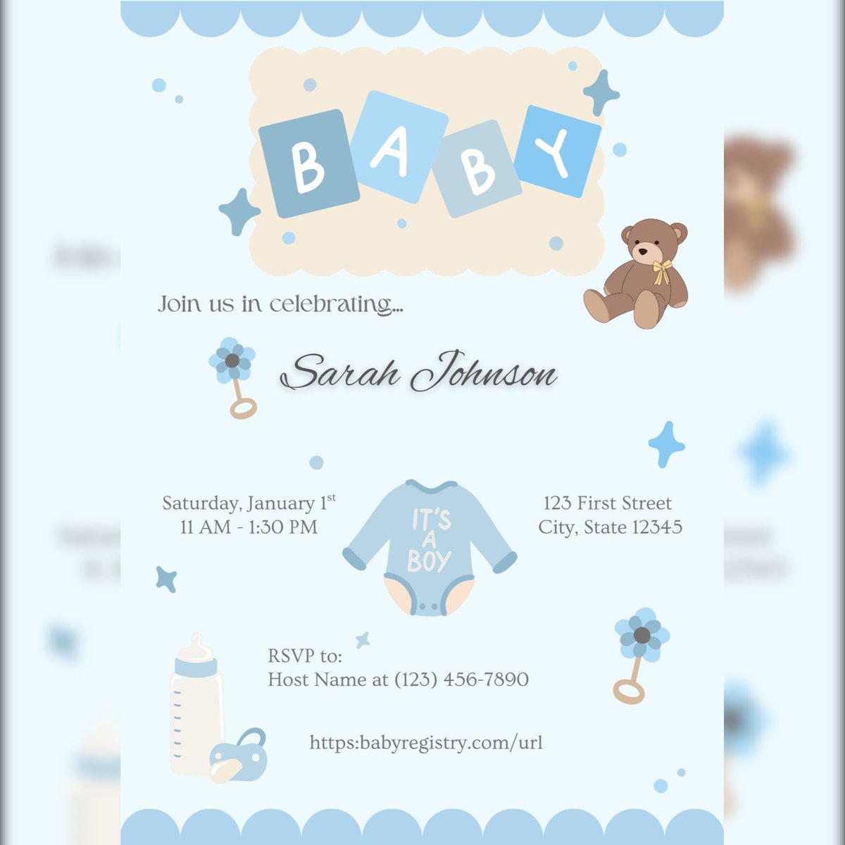 MagMillieCo's tweet photo. Excited to share the latest addition to my #etsy shop: Blocks Boy Baby Shower Invitation Set: Boy Baby Blocks Theme - A-BLOCKS1 https://t.co/0jZS3cwXLJ #blue #beige #vertical #babyblockboy #boybabyshower #blueblockinvite #babyboycard #customboyblocks #boyshowercard https://t.co/MoBAVAcm9r