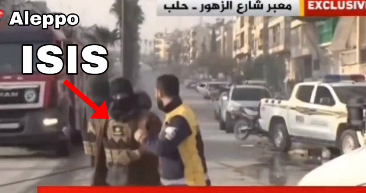 BadirKurd's tweet photo. #Dringend: Dies ist die #syrische Terroristenarmee, die neue Organisation Hayat Tahrir al-Sham, verbündet mit türkischen Streitkräften, die während ihres Angriffs auf die #Kurden in #Aleppo die Flagge der Organisation Islamischer Staat auf der Brust trägt. https://t.co/diKo74CaeN