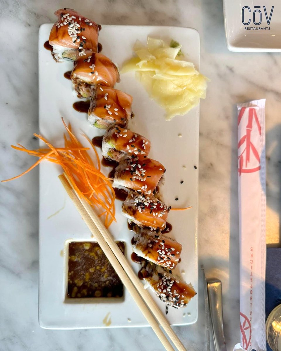Keep rolling through your week with our fresh SUSHI ROLLS available on our main menu and during Happy Hour!

📸 John R.S.

#LifeAtTheCoV #sushi