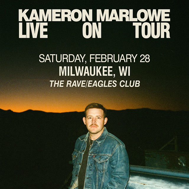 therave's tweet image. JUST ANNOUNCED: Country star @kameron_marlowe returns to The Rave / Eagles Club on Saturday, February 28th! 🙌🔥

The Rave's pre-sale starts Thursday at 12PM // Tickets go on sale Friday at 10AM » therave.com/marlowe