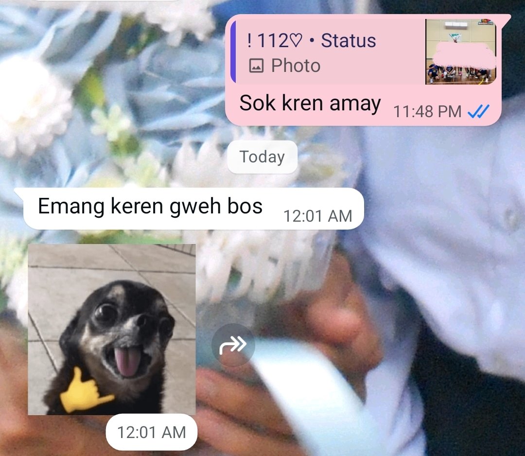 Phraise's tweet image. Apalah