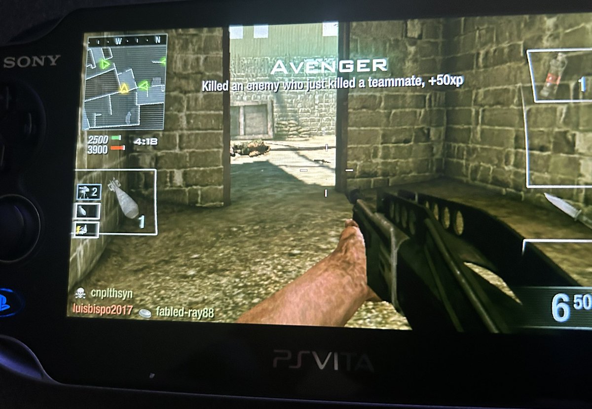 realradec's tweet photo. it’s 2026 and you can still easily find matches in Call of Duty: Black Ops Declassified for the PS Vita 💀 https://t.co/ezyonD86bJ