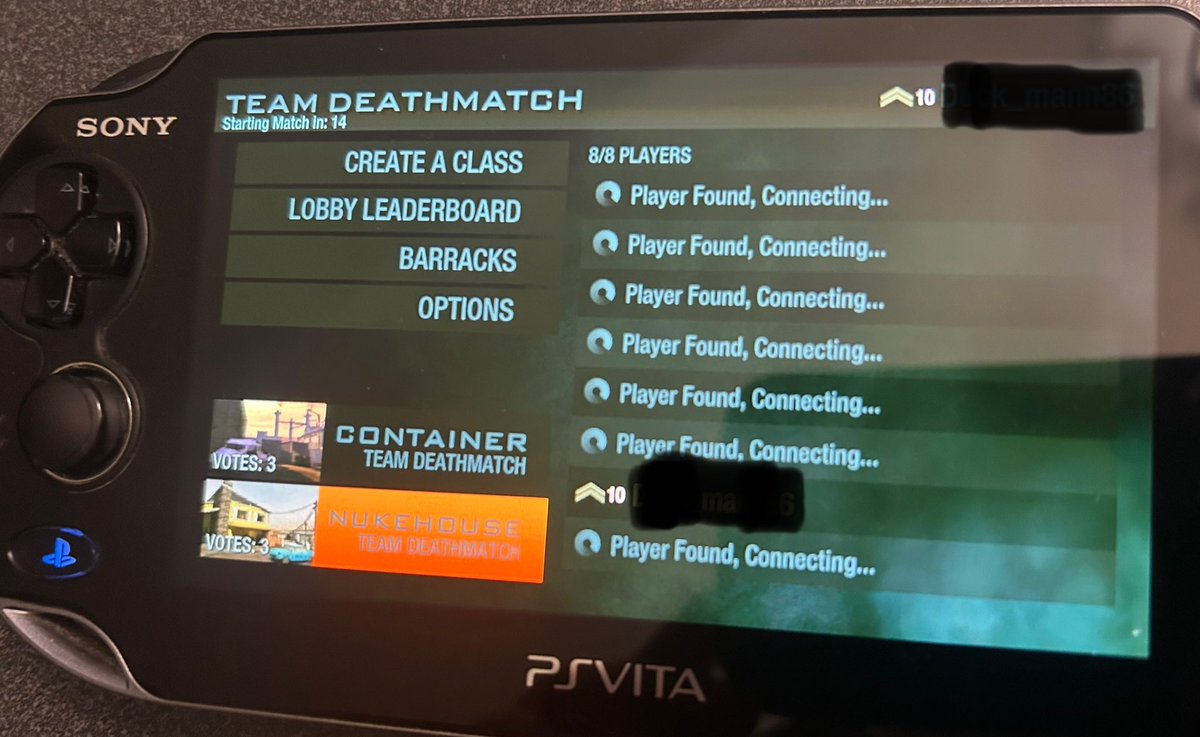 it’s 2026 and you can still easily find matches in Call of Duty: Black Ops Declassified for the PS Vita 💀