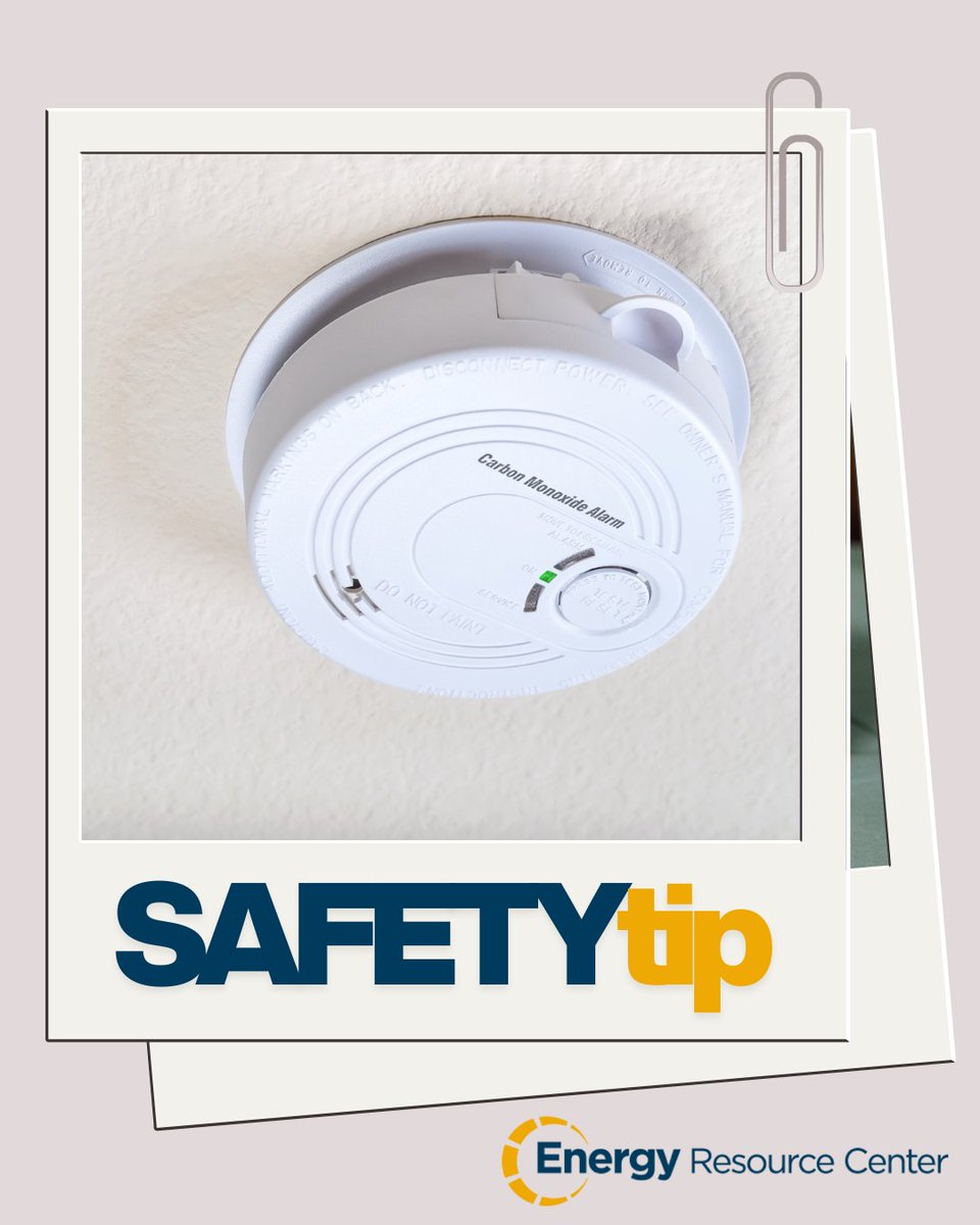 Safety Tip: Carbon Monoxide Awareness
Install carbon monoxide detectors on every level of your home and test them monthly!
#CarbonMonoxideAwareness